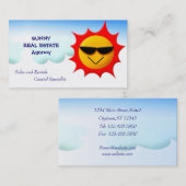 Carte de visite immobilier Sunny (Devant / Derrière)