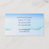 Carte de visite immobilier Sunny (Dos)