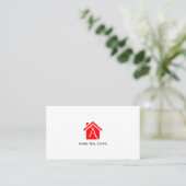 Carte de visite immobilière (Debout devant)