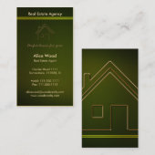 Carte De Visite Immobiliers (Devant / Derrière)