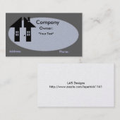 Carte de visite - immobiliers (Devant / Derrière)