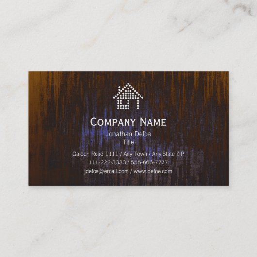 Carte De Visite Immobiliers (Devant)
