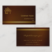 Carte De Visite Immobiliers (Devant / Derrière)