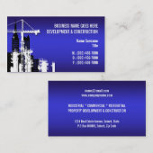 Carte De Visite Immobiliers de construction de promotion (Devant / Derrière)