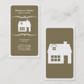 Carte De Visite immobiliers de mod (Devant / Derrière)