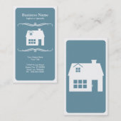 Carte De Visite immobiliers de mod (Devant / Derrière)