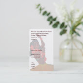 Carte De Visite Immobiliers hawaïens de South Pacific (Debout devant)