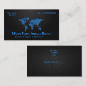 Carte De Visite Imort-Export/global (Devant / Derrière)