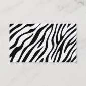 Carte de visite impertinent de boulangerie (Dos)