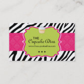 Carte de visite impertinent de boulangerie de (Dos)