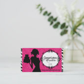 Carte de visite impertinent de petit gâteau de (Debout devant)