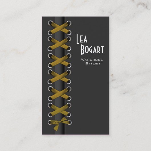 Carte De Visite Impertinent lacez le costumier (Devant)