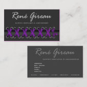 Carte De Visite Impertinent lacez le costumier (Devant / Derrière)