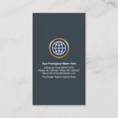 Carte De Visite Importation d'images frontière globales créatives (Dos)