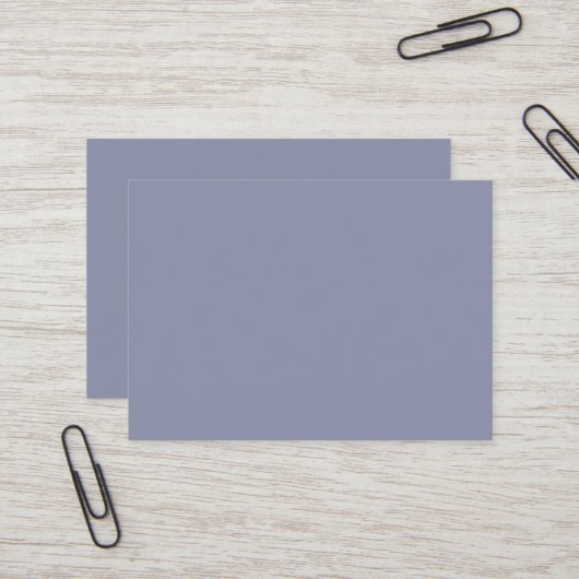 Carte de visite imposante gris frais (Devant/Arrière en situation)