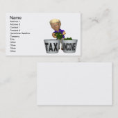 Carte De Visite Impôt sur le revenu (Devant / Derrière)