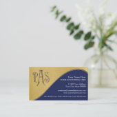 Carte De Visite Impôts sur les sociétés d'expert-comptable de (Debout devant)