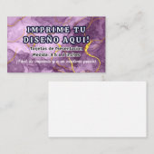 Carte De Visite Impresion para Tarjetas de Presentacion Negocio (Devant / Derrière)