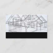 Carte De Visite Impression bleue (Dos)