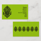 Carte De Visite Impression bloc Inde (Devant / Derrière)