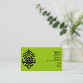 Carte De Visite Impression bloc Inde (Debout devant)