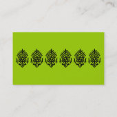 Carte De Visite Impression bloc Inde (Dos)