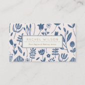 Carte De Visite Impression botanique folklorique (Devant)