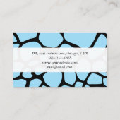 Carte De Visite Impression de Giraffe, Poster de animal, Jungle, S (Dos)