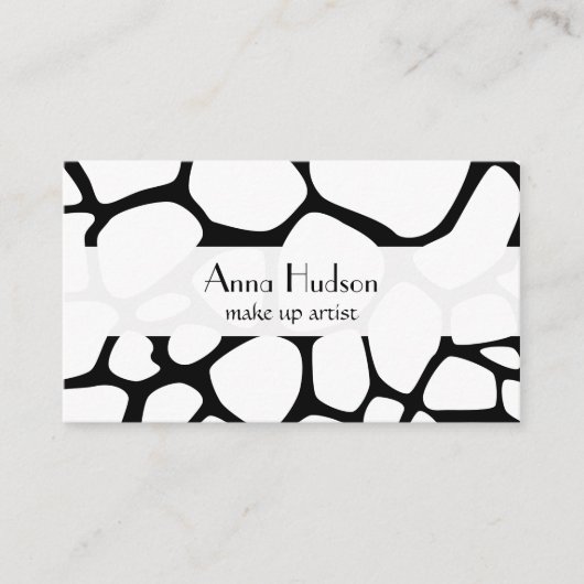 Carte De Visite Impression de Giraffe, Poster de animal, Jungle, S (Devant)