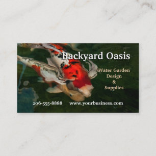 Carte De Visite Impression de Nishikigoi