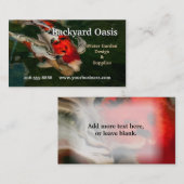 Carte De Visite Impression de Nishikigoi (Devant / Derrière)