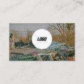 Carte De Visite Impression de suppression de la junk (Dos)