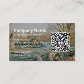 Carte De Visite Impression de suppression de la junk (Devant)