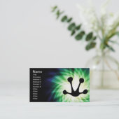 Carte De Visite Impression du pied de grenouille (Debout devant)