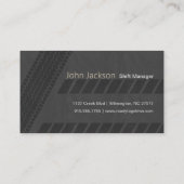 Carte De Visite Impression du pneu (Dos)