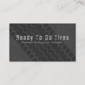 Carte De Visite Impression du pneu (Devant)