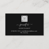 Carte De Visite Impression durable avec le logo QR Code (Dos)