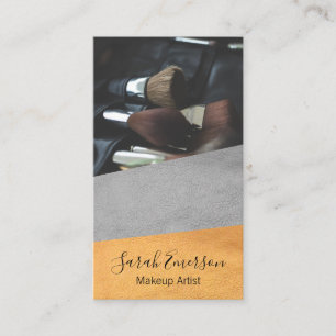 Carte De Visite Impression en cuir Faux Bloc couleur mode