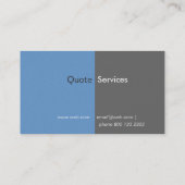 Carte De Visite Impression en ligne Masculine encadrée rouge moder (Dos)