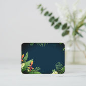 Carte De Visite Impression hawaïenne (Debout devant)