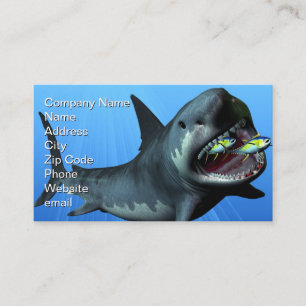 Carte De Visite Impression Megalodon