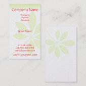 Carte De Visite Impression naturelle (Devant / Derrière)