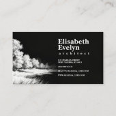 Carte De Visite Impressionist Lines - Landscape 543 (Dos)