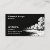 Carte De Visite Impressionist Lines - Landscape g432 (Dos)