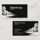 Carte De Visite Impressionist Lines - Landscape g432 (Devant / Derrière)