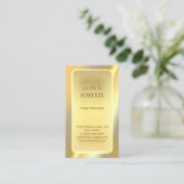 Carte De Visite Impressionnante barre de briques brillantes Look a (Debout devant)