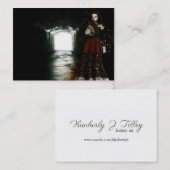 Carte De Visite Imprimée Natasha Mini (Devant / Derrière)