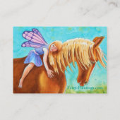 Carte De Visite Imprimer Acface double face de Fairy Rider (Dos)