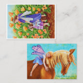 Carte De Visite Imprimer Acface double face de Fairy Rider (Devant / Derrière)