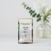 Carte De Visite Imprimer Boutique (Debout devant)